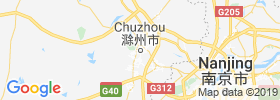 Chuzhou map